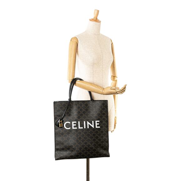 Celine Large Triomphe Cabas Vertical Tote - Picture 9 of 10